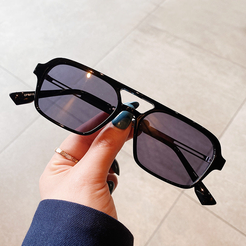 Wholesale PC Double-beam Small Box Men's Sunglasses